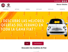 Tablet Screenshot of motormollet.es
